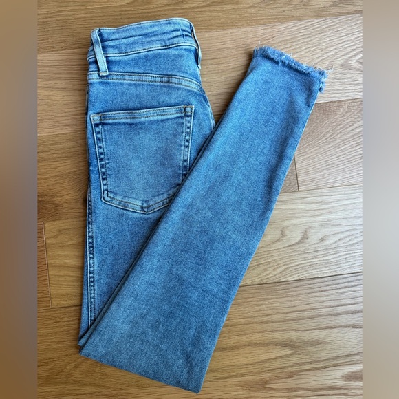 Free People Light Skinny Jeans size 25 - Picture 4 of 4